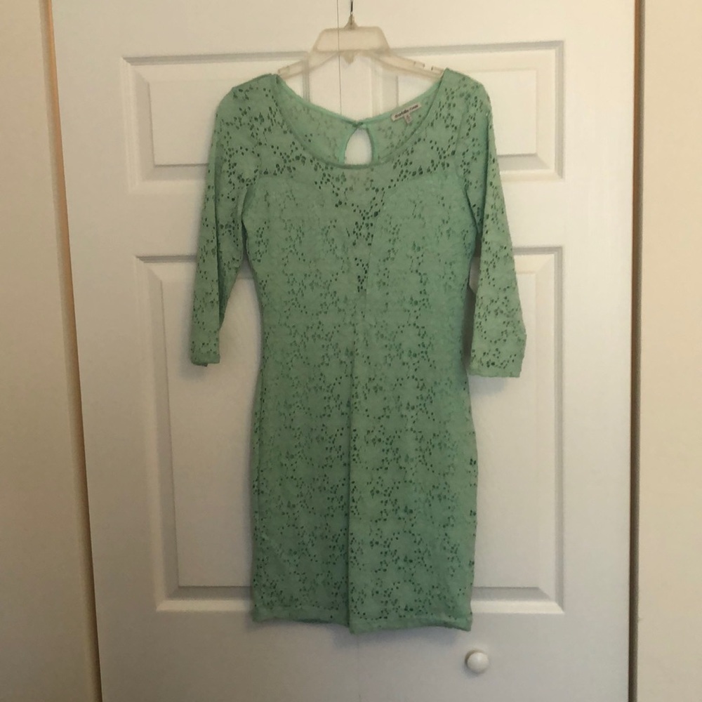 Mint Green lace dress